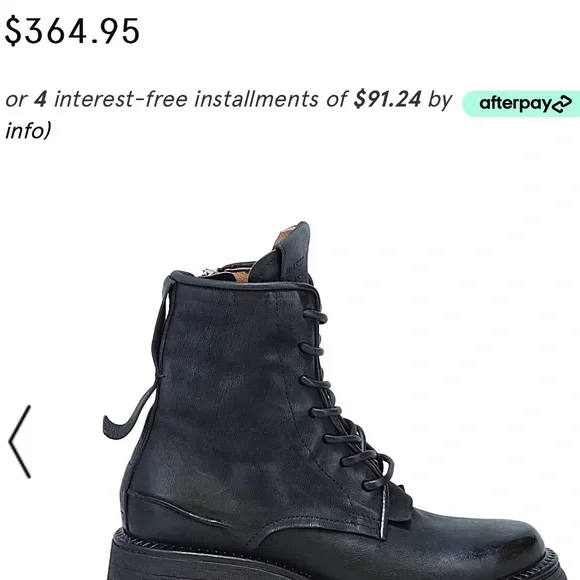 A.S. 98 Lukie Moto boot black size 40 - Picture 3 of 6